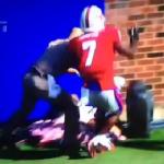 Quick-Thinking Cadet Saves Texas A&M’s Collie Mascot During Football Game
