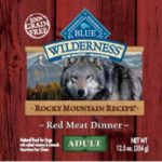 RECALL ALERT: Blue Buffalo BLUE Wilderness Rocky Mountain Recipe Red Meat Dinner