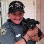 Daytona Beach Police Officers Rescue and Adopt Freezing Pit Bull Puppy