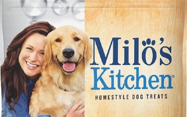 Milo's Kitchen recalled dog treat package