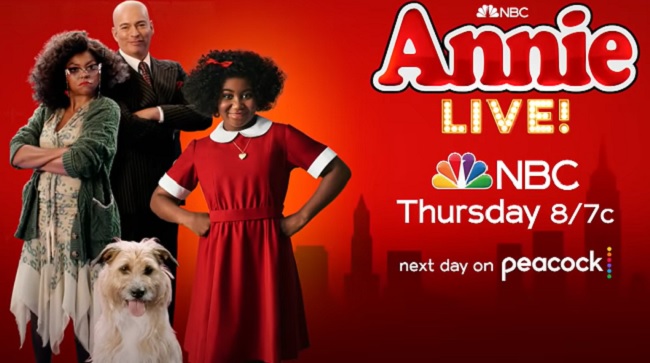 Sandy in "Annie Live!" on NBC