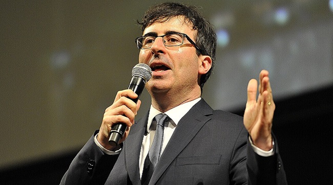 John Oliver thanked all good dogs during his Emmy acceptance speech.