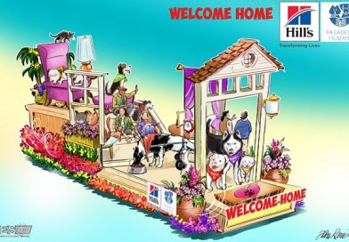 Once Again, Adopted Dogs Featured in 2025 Rose Parade